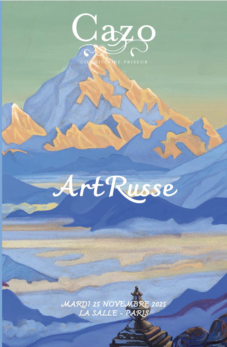 Affiche. Cazo, Paris. Automne 2025. 02. Art russe - Russian art - Русское искусство. 2025-11-25